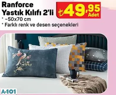 RANFORCE YASTIK KILIFI RANFORCE YASTIK KILIFI